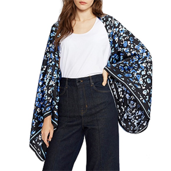 Ted Baker Accessories - Ted Baker Bobbiee Buttermilk Silk Cape